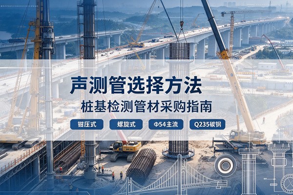 双滦声测管选型标准