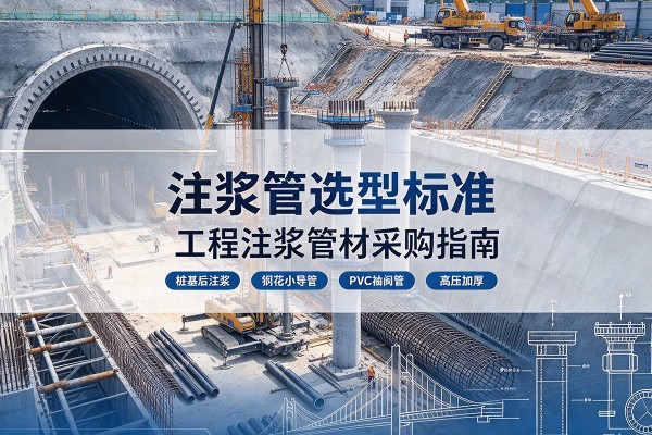 双滦注浆管选型标准