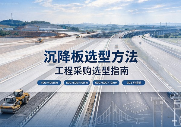 双滦沉降板选择方法