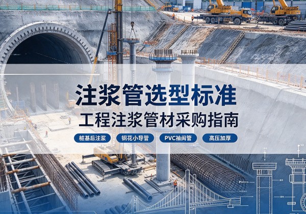 双滦注浆管选型标准